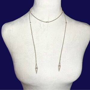 Lagos Pyramid Lariat Necklace